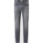 Skinny Fit Low Waist Jeans mit Stretch-Anteil Modell 'Finsbury' 34/32 men Hellgrau