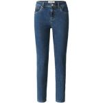 Reduzierte Dunkelblaue TCHIBO Bio Skinny Jeans mit Reißverschluss aus Baumwolle für Damen Größe XL 