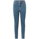Hellblaue TCHIBO Nachhaltige Skinny Jeans mit Reißverschluss aus Baumwolle für Damen Größe S 