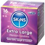 Skins Extra Große Kondome 16er Pack - Klar