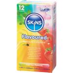 Skins Flavoured Condoms 12 pcs - Klar