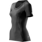 Skins Women A200 Short Sleeve Top Laufshirt Black - B61033004 S
