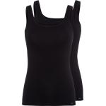 Schwarze Sportliche Skiny Damenträgerhemden & Damenachselhemden Größe M 2-teilig für den für den Frühling 