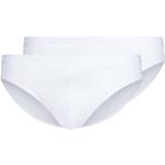Weiße Skiny Herrenslips & Herrenpanties aus Baumwolle Größe M 2-teilig 