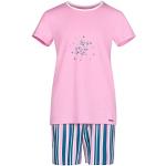 Reduzierte Pinke Skiny Kurze Kinderschlafanzüge aus Jersey für Mädchen Größe 152 für den für den Sommer 