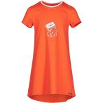 Reduzierte Rote Motiv Kurzärmelige Skiny Midi Kindernachthemden & Kindernachtkleider aus Baumwolle trocknergeeignet für Mädchen Größe 152 