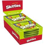 Skittles Süßigkeiten | Crazy Sours | American Football Snacks | Kaubonbons mit Orange, Limette, Zitrone und weiteren Aromen | Vegan | 14 x 38 g | 0,53 kg