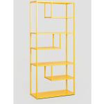 Reduzierte Gelbe Moderne Sklum Bücherregale strukturiert aus Metall Breite 50-100cm, Höhe 150-200cm, Tiefe 0-50cm 