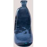Reduzierte Blaue Vintage 50 cm Sklum Vasen & Blumenvasen 50 cm aus Glas 