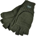 Grüne Skogen Fingerlose Handschuhe & Halbfinger-Handschuhe aus Acryl für Herren für den für den Herbst 