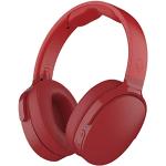 Skullcandy Hesh 3 Bluetooth Kabellose Over-Ear Kopfhörer mit Mikrofon, Schnellladefunktion mit 22 Stunden Batterielaufzeit, Faltbar, Ohrpolster, Rot