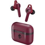 Skullcandy Indy Evo In-Ear Bluetooth Kopfhörer mit Mikrofon, True Wireless, schweiß-, Wasser- und staubresistent, bis zu 30 Stunden Gesamtakkulaufzeit - Dunkelrot