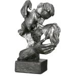 Silberne 30 cm Gilde Skulpturen & Dekofiguren aus Kunststoff 