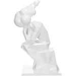 Weiße Moderne 100 cm Kayoom Skulpturen & Dekofiguren aus Porzellan 
