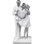 Silberne Formano Skulpturen & Dekofiguren aus Kunststein  zur Hochzeit 