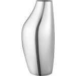 Reduzierte Silberne Skandinavische 46 cm Georg Jensen Bodenvasen & Vasen für Pampasgras 46 cm aus Edelstahl 