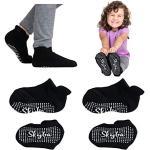 Jungen Mädchen Trampolin-Socken – Hausschuhe für Kinder Skyba Kleinkindsocken mit Griffen Kleinkinder 
