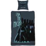 SkyBrands, Bettwäsche, Bed Linen - Adult Size 140 x 200 cm - Glow in The Dark - Batman (BAT013 – CS) (140 x 200 cm)