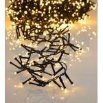 Dunkelgrüne Lichterketten Innen mit Weihnachts-Motiv aus Kunststoff 