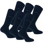 Slazenger 6 Paar bequeme Stretch-Socken für Herren Mittlere Wadenhöhe, Hochwertige weiche Baumwolle, Elastische Faser Lycra (Blau, 39-42)