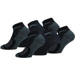 Slazenger 6 Paar Knöchellange Socken - Baumwollpiquet - Jede Verwendung - Herren (Mehrfarbig (schwarz-grau), 43-46)