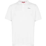 Weiße Gestreifte Kurzärmelige Slazenger Kurzarm-Poloshirts für Herren Größe 3 XL für den für den Sommer 