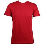 Rote Unifarbene Kurzärmelige Slazenger T-Shirts maschinenwaschbar für Herren Größe XL 