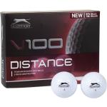 Slazenger V100 Distance Golfballs 12 Pack - White