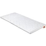 Weiße Sleepling Viscoelastische Matratzenauflagen mit Reißverschluss aus Polyester Memoryschaum 140x200 