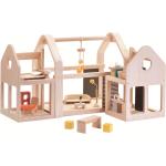 Slide N Go variables Puppenhaus mit Möbeln | Plan Toys