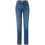 Dunkelblaue TCHIBO Bio Slim Fit Jeans mit Reißverschluss aus Baumwolle für Damen Größe XL 