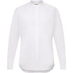 Slim Fit Freizeithemd mit Stehkragen Modell 'DOBBY' XXL men Weiß