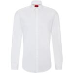 Weiße HUGO BOSS HUGO Slim Fit Hemden aus Baumwolle für Herren 
