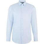 Hellblaue HUGO BOSS BOSS Kentkragen Hemden mit Kent-Kragen aus Baumwolle für Herren 