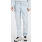 Himmelblaue Guess Slim Fit Jeans mit Reißverschluss aus Baumwollmischung für Herren 