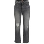 Graue HUGO BOSS BOSS Slim Fit Jeans aus Baumwolle für Damen Größe XS 