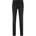 Schwarze HUGO BOSS BOSS Bio Slim Fit Jeans aus Baumwolle für Herren Weite 30, Länge 30 