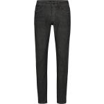 Schwarze HUGO BOSS BOSS Slim Fit Jeans aus Baumwolle für Herren Weite 30, Länge 36 