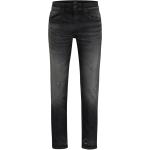 Dunkelgraue HUGO BOSS BOSS Slim Fit Jeans aus Baumwolle für Herren Weite 29, Länge 30 