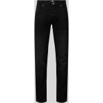 Schwarze Petrol Industries Slim Fit Jeans mit Reißverschluss aus Baumwollmischung für Herren Größe XXL 