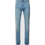 Hellblaue Tommy Hilfiger Bleecker Slim Fit Jeans mit Reißverschluss aus Baumwolle für Herren 