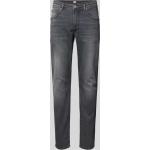 Petrolfarbene Petrol Industries Slim Fit Jeans mit Reißverschluss aus Baumwollmischung für Herren 