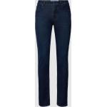 Slim Fit Jeans im 5-Pocket-Design Modell 'BARD' 34 men Dunkelblau