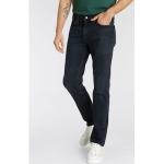 Reduzierte Indigofarbene LEVI'S 511 Slim Fit Jeans aus Denim für Herren 