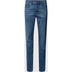 Schwarze s.Oliver BLACK LABEL Slim Fit Jeans mit Reißverschluss aus Baumwollmischung für Herren Größe XXL 