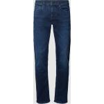 Slim Fit Jeans mit Stretch-Anteil Modell 'Delaware' 38/32 men Dunkelblau