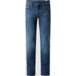 Blaue Baldessarini Slim Fit Jeans mit Reißverschluss aus Baumwollmischung für Herren 