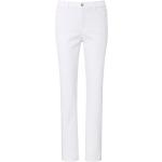 Weiße Brax Feel Good Slim Fit Jeans aus Denim maschinenwaschbar für Damen Größe XL Petite 