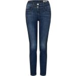 Reduzierte Dunkelblaue CECIL Toronto Slim Fit Jeans aus Baumwolle für Damen - versandkostenfrei 