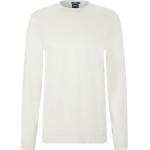 Reduzierte Weiße Langärmelige HUGO BOSS BOSS T-Shirts aus Baumwolle für Herren Größe 3 XL für den für den Sommer 